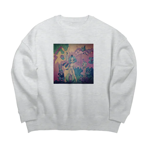 サーカスの夢2 Big Crew Neck Sweatshirt