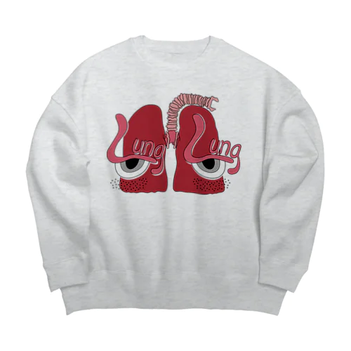 Lung Lung Big Crew Neck Sweatshirt