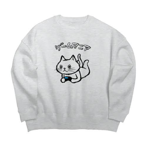 ゲームマニア Big Crew Neck Sweatshirt