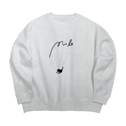 ミュール Big Crew Neck Sweatshirt