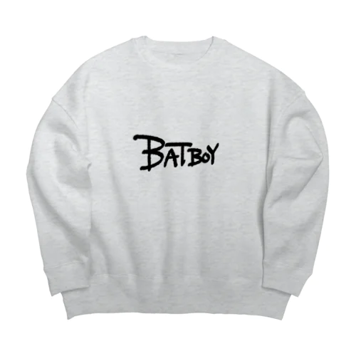 BAT BOY　ロゴ Big Crew Neck Sweatshirt