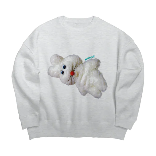 ふゆうプクプク Big Crew Neck Sweatshirt