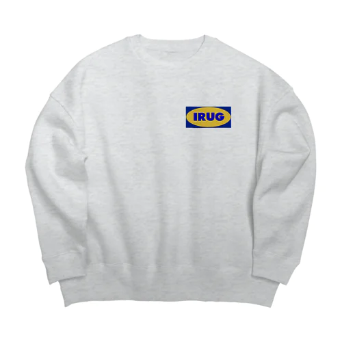 いるガール Big Crew Neck Sweatshirt