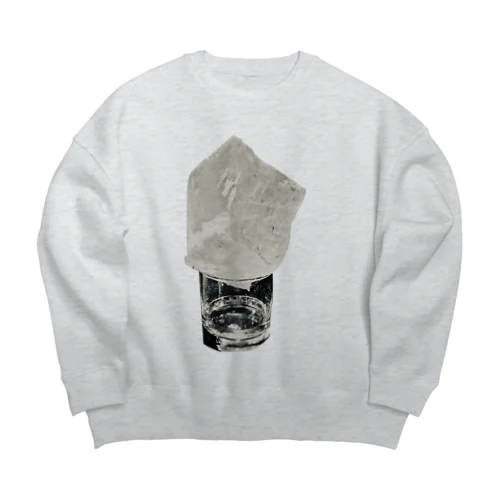 オンザロック Big Crew Neck Sweatshirt