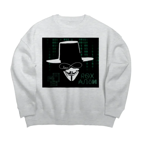 アノニマス Big Crew Neck Sweatshirt