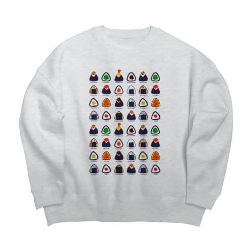 ONIGIRI Big Crew Neck Sweatshirt