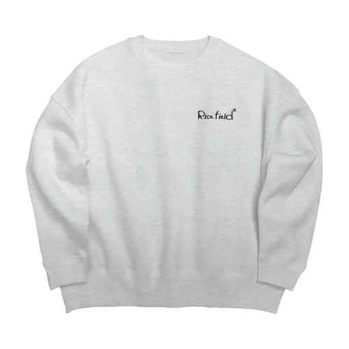 Rice field's Big Crew Neck Sweatshirt