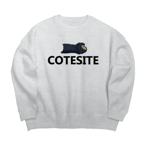 【COTESITE】小手して! Big Crew Neck Sweatshirt