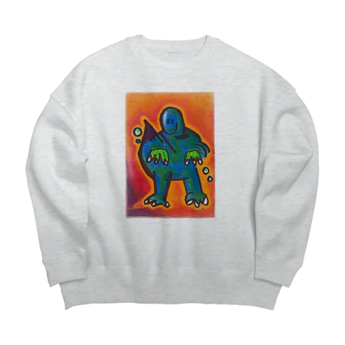 ちらの Big Crew Neck Sweatshirt