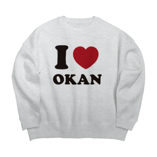 I love okan ビッグシルエットスウェット