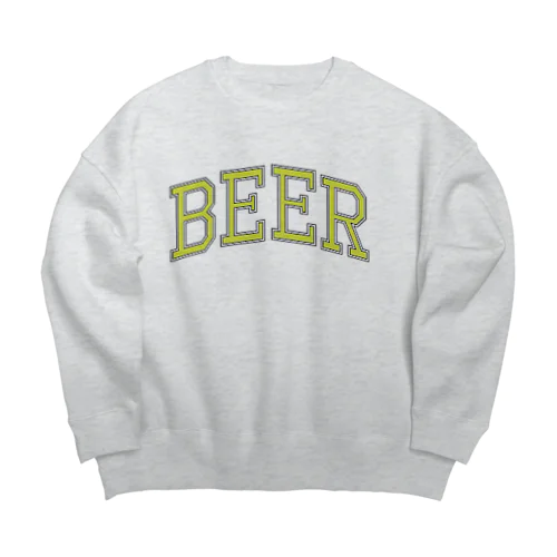 ビールカレッジ Big Crew Neck Sweatshirt