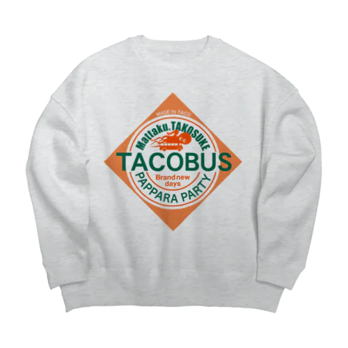 タコバス Big Crew Neck Sweatshirt