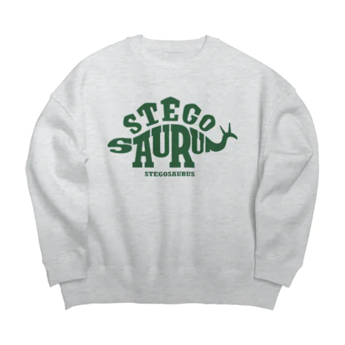 ステゴサウルス Big Crew Neck Sweatshirt