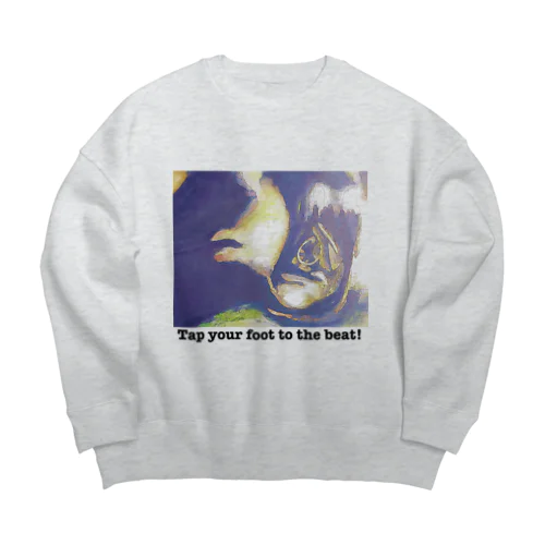 Tap your foot to the beat!  B Big Crew Neck Sweatshirt