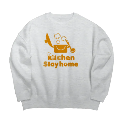 キッチンステイホーム Big Crew Neck Sweatshirt