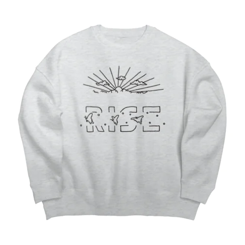 SUNRISE Big Crew Neck Sweatshirt