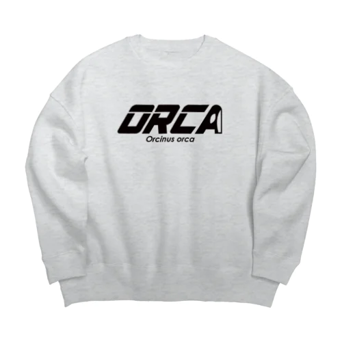 ORCA ロゴ Big Crew Neck Sweatshirt