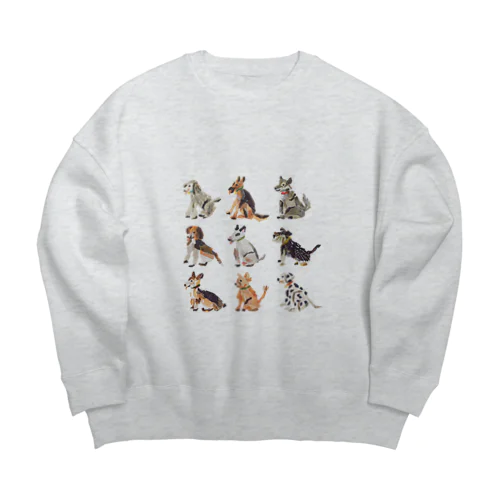 DOGS Big Crew Neck Sweatshirt