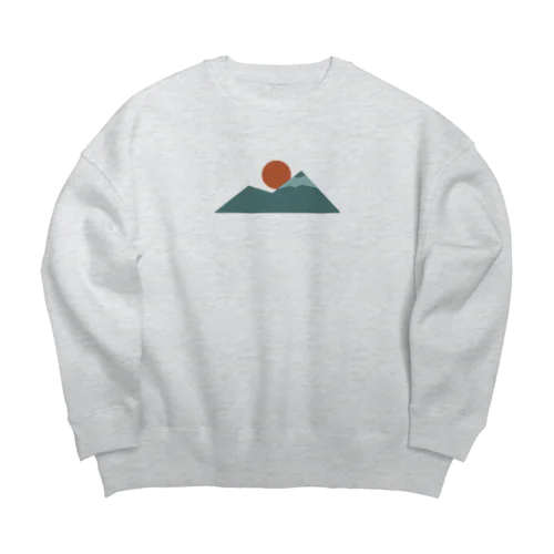 日の出 Big Crew Neck Sweatshirt