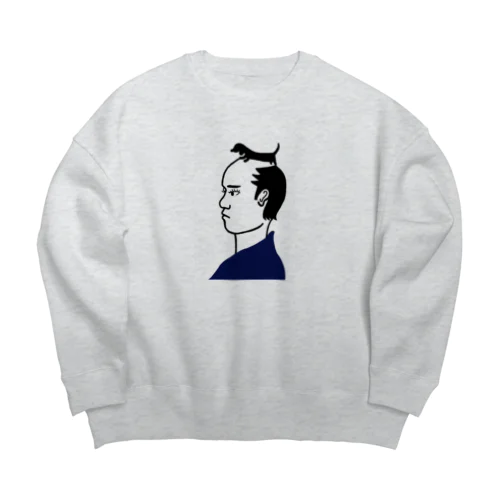 ダックス侍 覚醒 Big Crew Neck Sweatshirt