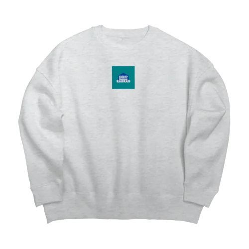 スーパーホームらんらんロゴたち Big Crew Neck Sweatshirt