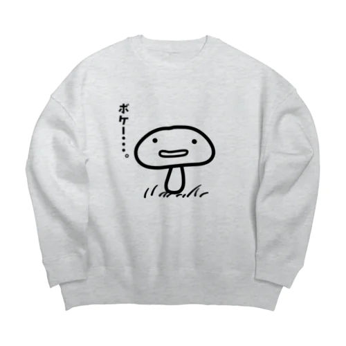 天然きのこ Big Crew Neck Sweatshirt