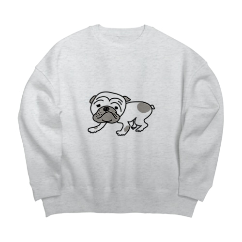 わんきち。 Big Crew Neck Sweatshirt