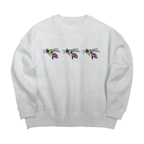 3bee Big Crew Neck Sweatshirt