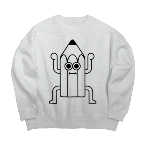 エンピツくん Big Crew Neck Sweatshirt