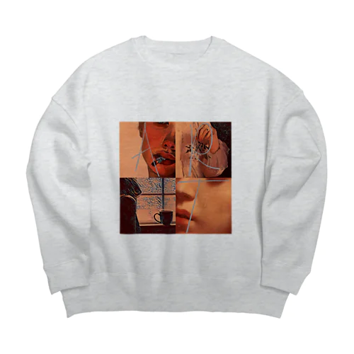 #art Big Crew Neck Sweatshirt