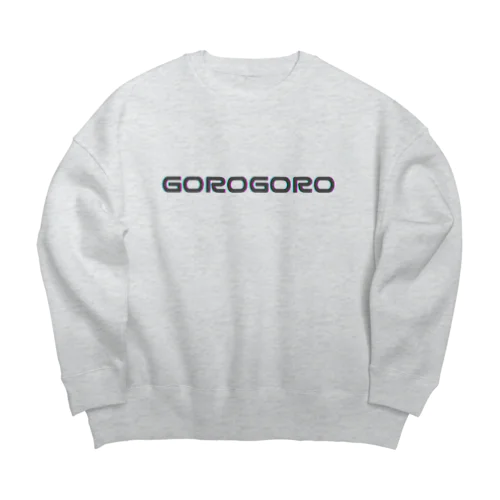 ごろごろ～ Big Crew Neck Sweatshirt