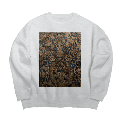 ペルシャ柄 Big Crew Neck Sweatshirt