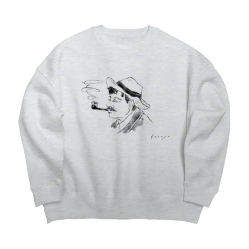 おじさん Big Crew Neck Sweatshirt