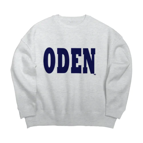 おでん Big Crew Neck Sweatshirt