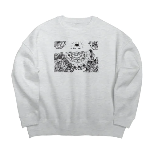 祈りの女神 Big Crew Neck Sweatshirt