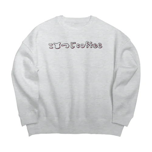 ロゴタイプ/こひつじcoffee Big Crew Neck Sweatshirt