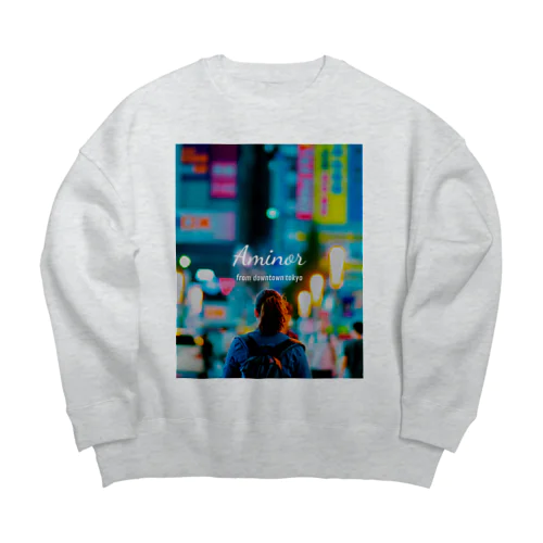 Girl in Tokyo Big Crew Neck Sweatshirt