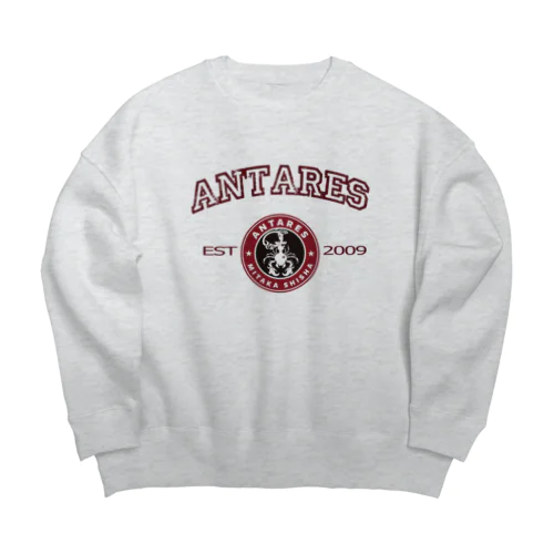 アンタレス　UNIVERSITY風 Big Crew Neck Sweatshirt