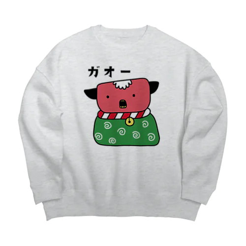 獅子舞　雄叫び編 Big Crew Neck Sweatshirt