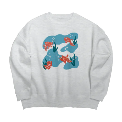 Goldenfish Big Crew Neck Sweatshirt