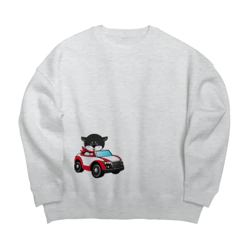 ちゃらいま～ Big Crew Neck Sweatshirt