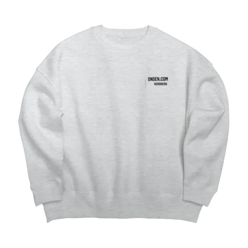 onsen.com.kerokero Big Crew Neck Sweatshirt