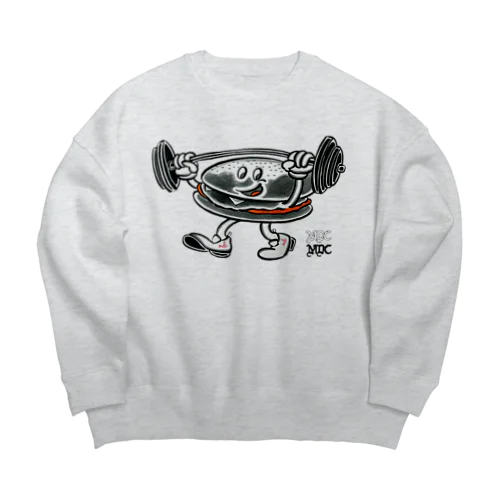 バーベルバーガーJr. Big Crew Neck Sweatshirt