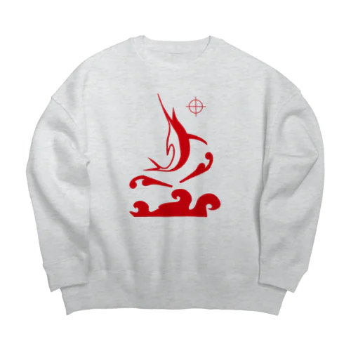 男の夢 Big Crew Neck Sweatshirt