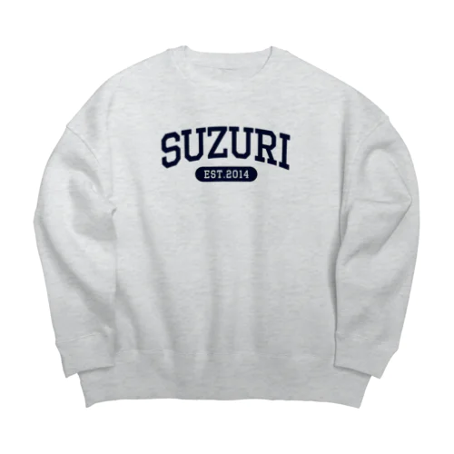 SUZURI University (Navy) ビッグシルエットスウェット