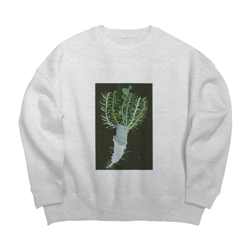 あの日の大根 Big Crew Neck Sweatshirt