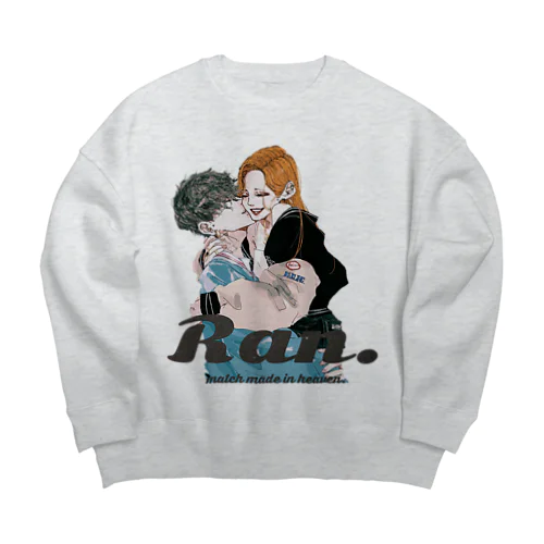 Best couple Big Crew Neck Sweatshirt