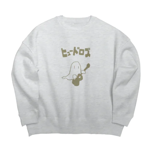 ヒュードロズロゴ Big Crew Neck Sweatshirt