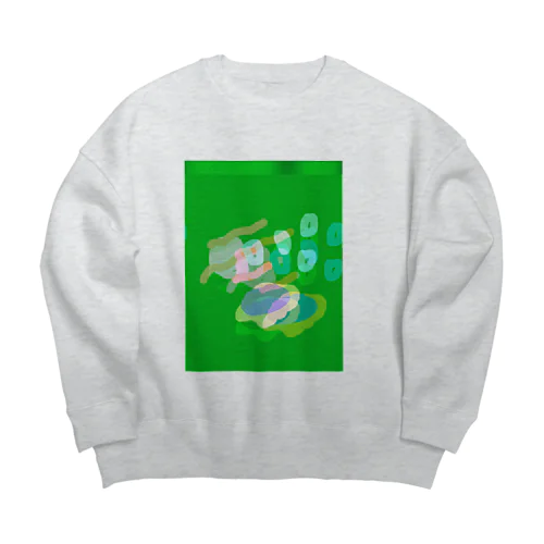 みどりのみどり Big Crew Neck Sweatshirt