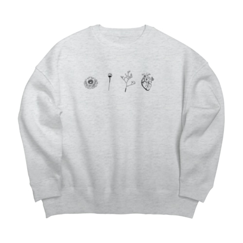 蔓延A Big Crew Neck Sweatshirt